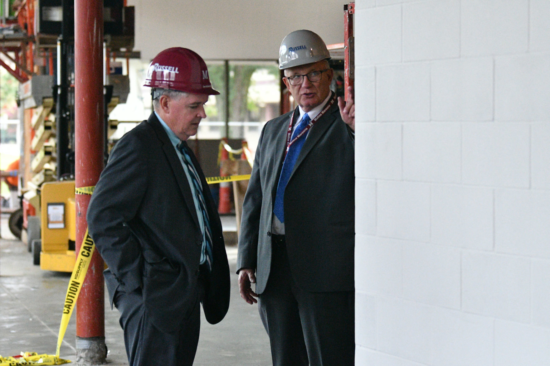 Progress on Moline's Bartlett Performing Arts Center